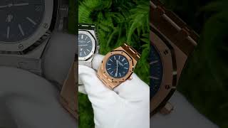 A perfect pair 16202ST and 15202OR audemarspiguet audemarspiguetroyaloak luxurywatches [upl. by Regor384]