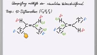 Überprüfung der Molekülpolarität [upl. by Ennairej827]