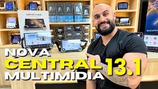 NOVA CENTRAL MULTIMÍDIA COM TELA DE 131 POLEGADAS  REI DAS MULTIMÍDIAS [upl. by Euqinom21]