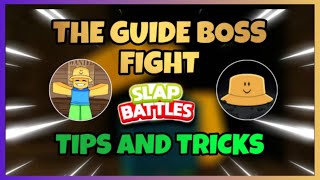 Everything about the guide Boss fight and how to BEAT IT  Slap battles  Roblox [upl. by Weston]