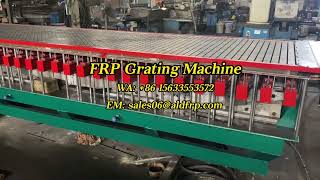 FRP Grating Machine [upl. by Antoine]