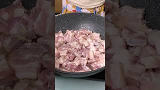 Lets cook Adobong Pork with Sitaw like no other cooking pinoyfood adobo adobongsitaw foodie [upl. by Natek]