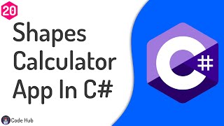 20  Shapes Calculator App In C Project 3  C Crash Course For Beginners [upl. by Zobkiw]