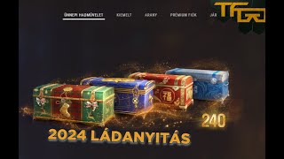 🎁 Opening 240 Large Boxes World of Tanks Holiday Ops 2024 [upl. by Elockin]