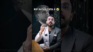 RIP RATAN TATA JI 😭shorts trending sad viralvideo [upl. by Motteo]