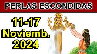 PERLAS ESCONDIDAS de esta semana respuestas CORTAS 11 al 17 Noviembre 2024 [upl. by Lana308]