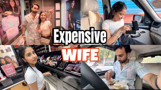 Expensive wife 🤪❤️ vishakajaatni1470 ￼ [upl. by Ilaw]