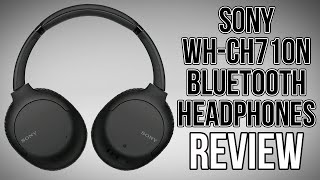 Sony WHCH 710N Bluetooth Headphones REVIEW [upl. by Oriel215]