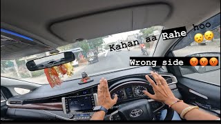 Toyota Innova Crysta City Driving  How To Drive In a City  PART1  4k  Kaushiks Garage1 [upl. by Nielson35]