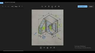 Orthographic Projection in Engineering Drawing [upl. by Nadoj926]