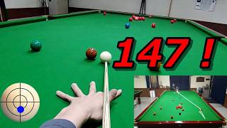 Snooker POV 147 Break [upl. by Ennayd]