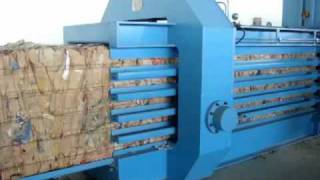 Automatic Horizontal Baling Press Machine TECHGENE TB1011H5 [upl. by Gnof]