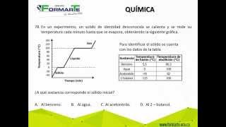 Ejemplos Preguntas Icfes Saber 11  Cambios de estado de la materia [upl. by Kali]