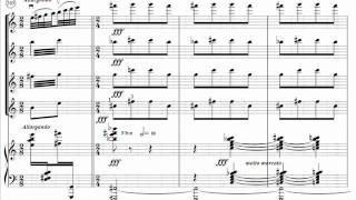 Hamelin plays Ornstein  Piano Quintet 1st mvt Audio  Sheet music [upl. by Adnuhsed]