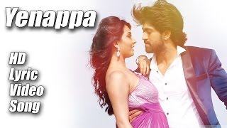 Mr amp Mrs Ramachari  Yenappa sangathi Song Lyric Video  Yash  Radhika Pandit  V Harikrishna [upl. by Anneuq476]