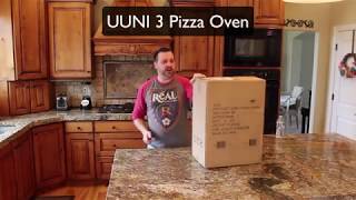 Uuni 3 Now Ooni 3 Pizza Oven Unboxing [upl. by Nomannic]