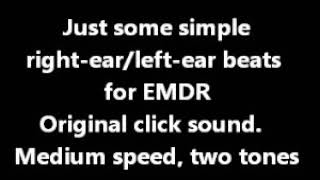 Updated 30 minutes of leftright beats nothing fancy or weird Clicking Sound for EMDR [upl. by Eked]