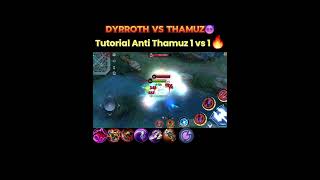 Dyrroth Vs Thamuz Tutorial Build😈1vs1🔥dyrroth mlbbttofficial mobilelegendsid [upl. by Lothar]