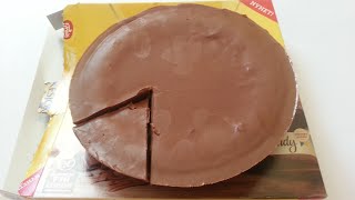 Freia Chocolate Cake Coated And Filled With Melted Chocolate [upl. by Ecnerwaled]