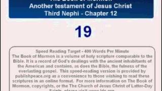 LDS BofM 3rd Ne 12  Book of Mormon Third Nephi chapter 12  wwwpublishpeaceorg [upl. by Aliam683]