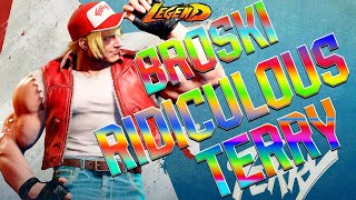 Street Fighter 6 🔥 Broski Terry Bogard Spectacular Gameplay amp Combos  🔥FightingGameWorldX [upl. by Encratia]