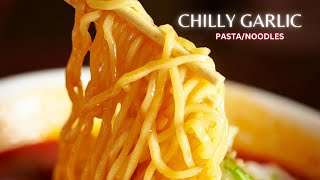 Make This delicious Chilly Garlic Pasta  Noodle Recipe In 10 Minutes midnightfood 5minutesrecipe [upl. by Nnyleitak]