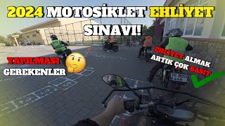 2024 MOTOSÄ°KLET EHLÄ°YET SINAVI \u00100 GERÃ‡EK SINAV  MOTOSÄ°KLET EHLÄ°YETÄ° ALMAK [upl. by Morrison]