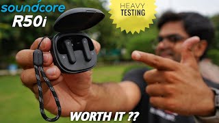 Anker Soundcore R50i True Wireless Earbuds with APPLICATION Support ⚡⚡ Heavy Testing 🔥🔥 [upl. by Christye]