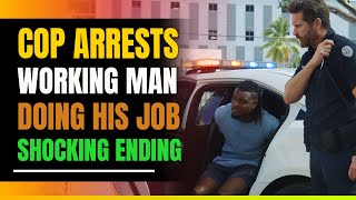 Cop Arrest Black Man While Working Shocking Ending [upl. by Giannini]