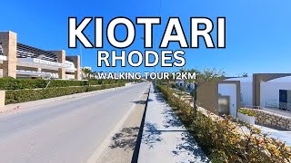 Exploring Kiotari Rhodes Full Walking Tour from Start to Finish [upl. by Ivah]