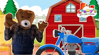 Ten Little Motorbikes  Counting Song for Kids  Motorbikes for Kids [upl. by Rew337]