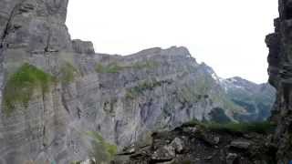 Via Ferrata Daubenhorn  Leukerbad Switzerland [upl. by Ahsain]