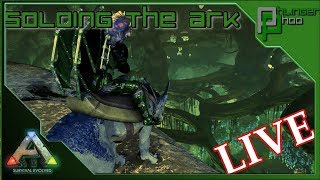 Soloing the Ark  ABERRATION  LIVE  MOVING THE BASE FORWARD  TAMING MAYBE [upl. by Conley]