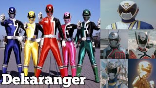 Tokusou Sentai Dekaranger Henshin [upl. by Lunt321]