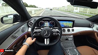 The New Mercedes E Class 2021 Test Drive [upl. by Dodge]