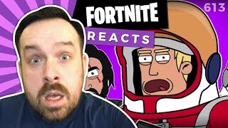 Reaction ♪ MINIGUN  FORTNITE BATTLE ROYALE SONG Music Video Animation [upl. by Minni]