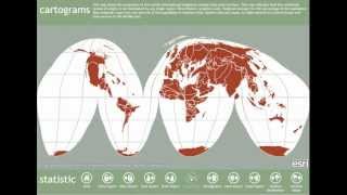 Animated Cartograms [upl. by Ettezil]