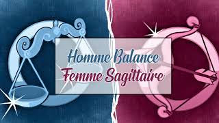 Homme Balance ♎ Femme Sagittaire ♐  Compatibilité Amoureuse [upl. by Ongun]