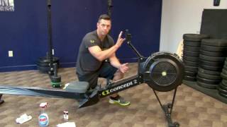 Concept2 Rower Maintenance [upl. by Adiesirb]