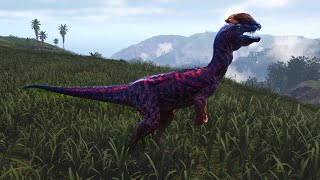 A Solo Dilophosaurus on the Official Servers [upl. by Anawait]