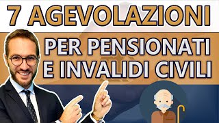 PENSIONI BONUS  7 BONUS PER I PENSIONATI ED INVALIDI CIVILI  come ottenerli [upl. by Cire861]