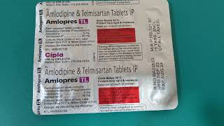 Amlopres TL Tablet  Amlodipine amp Telmisartan Tablets [upl. by Alicirp]