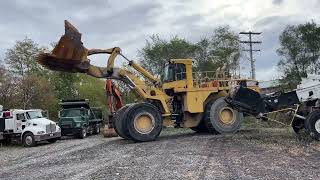 CAT 992G RUBBER TIRED LOADER [upl. by Sillsby]