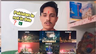 Pakistani Hindu Reaction How World And India Celebrated Diwali In 2024 [upl. by Dre]