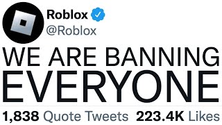 Roblox Is BANNING People For THIS [upl. by Sigismond]