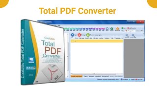 Tutorial Total PDF Converter Review  How to use Total PDF Converter Software [upl. by Emelin552]