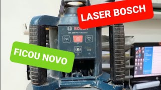 LASER ROTATÓRIO BOSCH  GRL 250 HV  CONSERTO [upl. by Fira624]