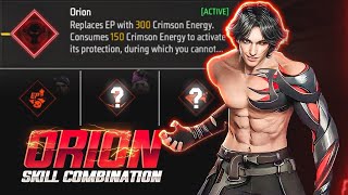 BEST ORION SKILL COMBINATION AFTER UPDATE  FREE FIRE BEST COMBINATION [upl. by Cogen624]