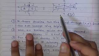 Cis and trans decaline cis methyl decaline and trans 9 methyl decalinemsc chemistry [upl. by Wilow]