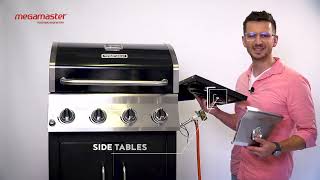 How to with Megamaster Episode 10 – How to assemble your gas braai [upl. by Aicela]